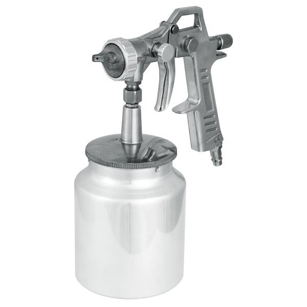 Airbrush for compressor with tank